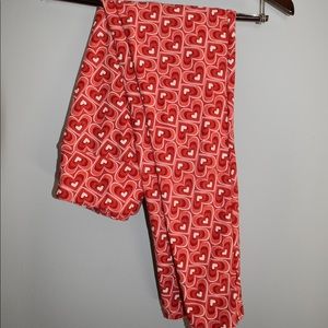 Lularoe Valentines/Hearts Leggings